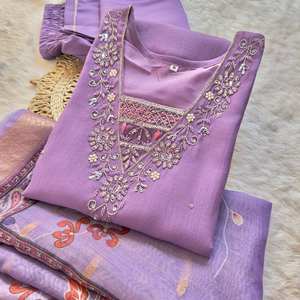 Vestido Anarkali con Estampado Floral para Mujer, Nuevo Kurti de Algodón y Rayón, Ropa Étnica de Oficina para Fiestas - Product Image 4