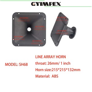 Haut-parleur tweeter en plastique ABS 215*215*132mm pour système de sonorisation Line Array PRO - Product Image 2