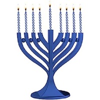 Chandelier de Noël Menorah en laiton et acier, design étoile, 7 branches, de luxe, écologique, fait main, pour décoration intérieure, finition nickel