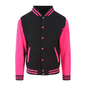 Personalizado de alta calidad de lana cuerpo de cuero genuino mangas Letterman chaqueta de bombardero para los hombres disponibles en todos los colores - Product Image 1