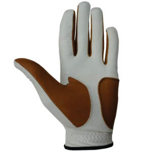 Nuevos Guantes de Golf de Piel Cabretta Blancos para Hombre, de Alta Calidad, con Logotipo Personalizado, 100% Genuinos, Transpirables y Antideslizantes - Product Image 2