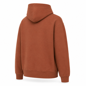 Sweat à capuche personnalisé pour homme, coupe droite, épais, en molleton de coton, avec épaules tombantes, poche, respirant, style streetwear hiver - Product Image 4