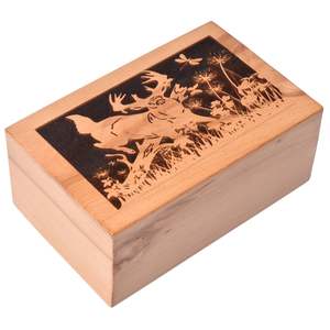 Beechwood Cremation <b>box</b> <b>for</b> Human <b>Ashes</b> Dear Tree personalized Cremation Urn <b>for</b> Pets Handcrafted Burial - Product Image 4