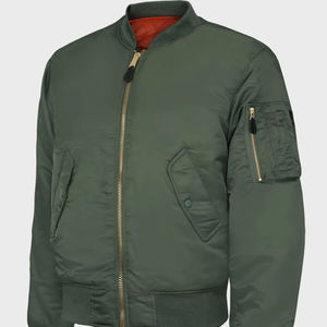 2025-26เสื้อแจ็กเก็ตบอมเบอร์สำหรับผู้ชายเสื้อแจ็กเก็ตเครื่องบินทิ้งระเบิดสำหรับผู้ชายระบายอากาศได้ดีที่สุด - Product Image 1