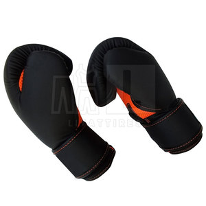 Venta caliente Guantes de boxeo hechos de cuero Guantes de boxeo profesionales Guantes de boxeo con logotipo personalizado - Product Image 4