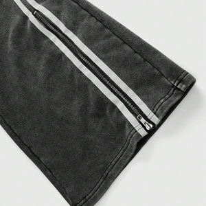 Venta al por mayor de pantalones de pista de los hombres de fitness pantalones de verano Patchwork tobillo cremallera Correr Diseñador personalizado Casual hombres Pantalones deportivos - Product Image 3