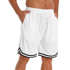 Short d'entraînement en nylon à taille élastique personnalisé du fabricant de vêtements OEM pour hommes non tissé pour la course à pied Beach Gym Street Wear - Product Image 6