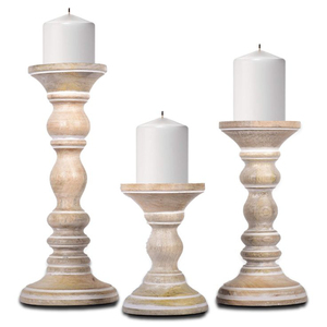 Bougeoir en bois naturel de qualité supérieure Conception simple Bougeoir décoratif Chandelier pour fournitures d'hôtel - Product Image 2