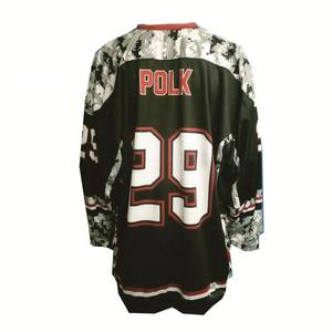 Maillot de hockey sur glace sublimé de qualité supérieure designs personnalisés logos et meilleur matériau personnalisé prix de gros bon marché au Pakistan - Product Image 2