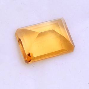 Piedra Preciosa de Citrino Raro de 9x11mm-10x14mm, Piedra Suelta Facetada con Corte Octogonal, Citrino Natural Semiprecioso, Piedra Tallada para Joyería - Product Image 4