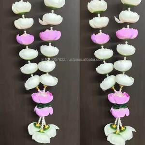 Flor Varmala Par De Jaimala Milni Mala Boda Mala Compromiso Guirnalda Jaimala Novia Novio Guirnalda Honor Bienvenida Mala Favores - Product Image 1