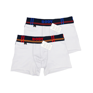 Pantalones cortos de tejido de punto de viscosa duraderos de tiro medio para hombre, ropa interior transpirable de buena calidad con logotipo en varios colores para adultos - Product Image 2