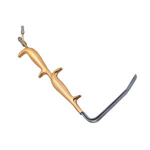 Tebbetts Breast Retractor with Fiber <b>Optic</b> <b>Light</b> Is a Useful Tool in Variety Breast Reconstructive Surgeries Tebbetts Retractor - Product Image 1