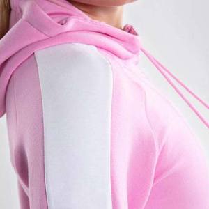 Sweat-shirts d'hiver pour femmes, personnalisés, de haute qualité, à fermeture éclair, unis, surdimensionnés, imprimés, avec impression de logo personnalisé, service OEM en gros, en polaire - Product Image 6