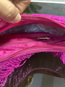 Vente chaude directe d'usine petit sac à main daggling suspendu tissé sac à bandoulière de travail à la mode léger Durable Zip - Product Image 2