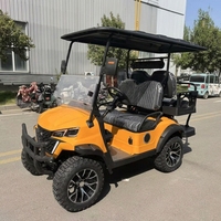 Voiturette de golf électrique robuste pour 2 personnes avec une longue autonomie de la batterie