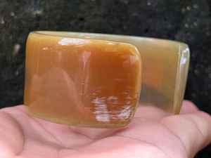 Brazalete Curvo de Cuerno de Búfalo Hecho a Mano para Mujer y Hombre, Brazalete de Cuerno con el Mejor Diseño, Joyería de Moda Hecha a Mano - Product Image 6