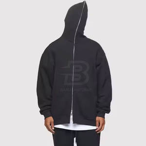 Sweat à capuche intégral avec fermeture éclair de haute qualité Design unique Street Wear pour l'hiver Meilleures ventes au prix de gros - Product Image 4