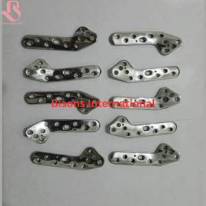 BISONS Venta al por Mayor, Juego de Placas Jumbo de Bloqueo TPLO Ortopédicas Veterinarias de 3.5mm, Titanio, Derecha e Izquierda, Certificación CE, 1 Año de Garantía - Product Image 2