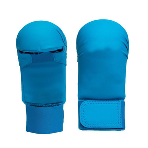 Mitaines de karaté en cuir de qualité professionnelle gants de sparring gants d'entraînement en gros pour la compétition d'arts martiaux imperméables - Product Image 5
