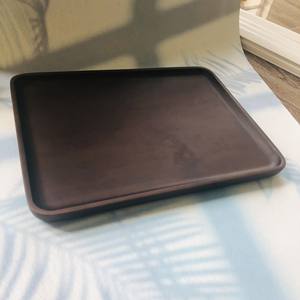 BLACK ACACIA WOODEN <b>TRAY</b> Serving <b>Tray</b> Fruit Platters Party <b>Dinner</b> 32 X 24 x 2 OEM Dinnerware Utensil From Vietnam - Product Image 5