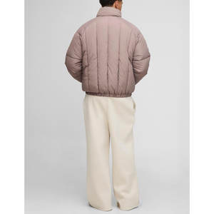 Nouvelle veste bouffante de style de rue pour hommes à la mode manteau d'hiver matelassé surdimensionné conception personnalisée disponible - Product Image 5