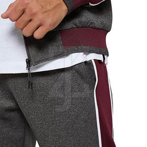 Ensemble de survêtement décontracté pour homme au design classique, deux pièces avec veste et pantalon assortis, adapté à un usage quotidien - Product Image 5