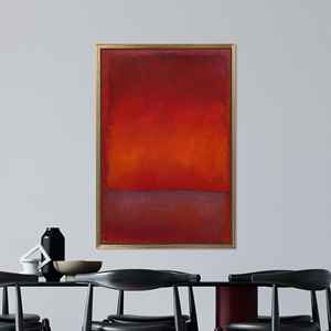 ภาพพิมพ์บนผ้าใบพระอาทิตย์ขึ้นของโมเนต์: ศิลปะแนวอิมเพรสชั่นนิสม์สำหรับตกแต่งชายฝั่ง พร้อมกรอบสีทอง - Product Image 1