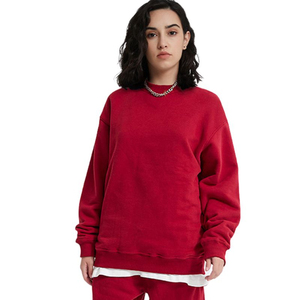 เสื้อฮู้ดแบบสวมหัวมีฮู้ดสำหรับผู้ชายเสื้อฮู้ดและสเวตเตอร์แบบสวมหัวมีลายปักซักได้380กรัม - Product Image 2