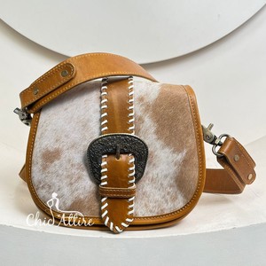 กระเป๋าสะพายข้างหนังวัวสำหรับผู้หญิงคุณภาพสูงสินค้ามาใหม่กระเป๋าสะพายไหล่หนังแท้ติดโลโก้ออกแบบได้ตามต้องการ - Product Image 1