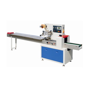 เครื่องห่อฟิล์มแนวระนาบ PET/PET/PE อัตโนมัติเต็มรูปแบบสำหรับถุงผักผลไม้สดและขวดบรรจุแรงดันไฟฟ้าหลายระดับ - Product Image 1