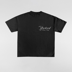 T-shirt pour homme entièrement personnalisé 2026 100% coton col rond coupe ample - Product Image 3