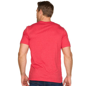 T-shirt décontracté pour homme 100% coton, col rond, manches courtes, grande taille, couleur unie, écologique, respirant, coupe ample - Product Image 2