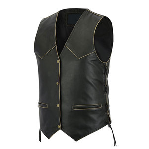 2026 Casual Wear <b>Leather</b> <b>Vest</b> For <b>Men</b> In Reasonable Price Winter Warm <b>Men</b> <b>Leather</b> <b>Vest</b> - Product Image 1