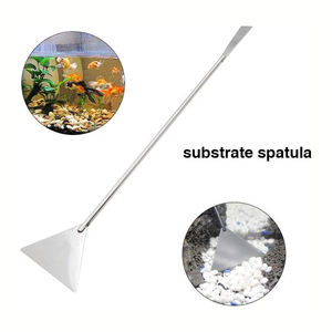 5 pièces en acier inoxydable Aquarium outils ensemble Aquascaping aménagement paysager Kits d'outils Aquarium plante aquarium réservoir de poissons outils ensemble - Product Image 2