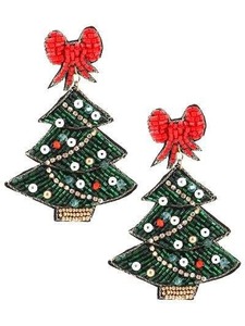 Premium Quality <b>Green</b> Color Embroidery <b>Earrings</b> Wholesale Price Custom Size for Girls and Women Party Wear Use Best Selling - Product Image 4