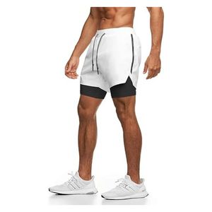 Shorts de sport actifs en maille respirante de 5 pouces pour hommes, style urbain, 100 % polyester, écologiques, séchage rapide, pour la gym et l'athlétisme - Product Image 4