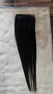 Natural Black Premium Raw Virgin Remy Human Hair Extensions <b>Bleached</b> Light Color Indian Machine Double Weft High Quality Silky - Product Image 1