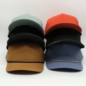 หมวกเบสบอลกีฬากันน้ำหมวกสแนปแบคแบบเจาะรูกันน้ำแห้งเร็วหมวกกอล์ฟเชือกตัดด้วยเลเซอร์พร้อมเชือก - Product Image 6