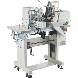 Máquina de Coser Industrial Computarizada de Doble Aguja para Colocar Presillas de Cinturón, Modelo DS-6004B-IM-254, Nueva - Product Image 1