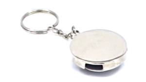 Llavero de brújula de Metal de suministro de fábrica, adorno de llavero de aleación de Zinc de forma redonda de exportador indio - Product Image 6