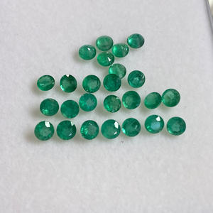Esmeralda Verde Natural de 1.5mm a 3mm, Corte Redondo, Certificada por Terceros, Joyería a Granel con Iridisencia de Piedra, Grandes Gemas - Product Image 3