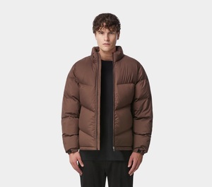 Doudoune à col montant pour homme, vêtement d'hiver, de haute qualité, à la mode - Product Image 6