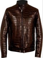 Blouson Bomber Homme Hiver en Cuir de Mouton Véritable Gaufré Vintage avec Logo Imprimé Moto Imperméable et Coupe-Vent – Nouvelle Collection