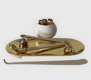 Éteignoir de bougie à finitions multiples pour accessoires de décoration de bougie Poignée Design moderne Ciseaux de coupe en métal et laiton - Product Image 3