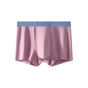 กางเกงบ็อกเซอร์ของผู้ชายกางเกงบ็อกเซอร์พิมพ์ลาย100% ผ้าโพลีเอสเตอร์พิมพ์ซับลิเมชัน2025ใหม่ติดโลโก้ - Product Image 3