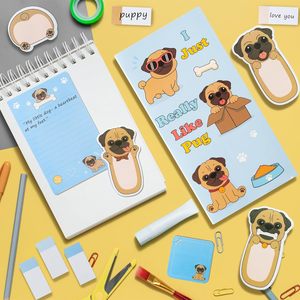 Animal Cute Pet Design Print Mini Memo Pad pour Anniversaire Mariage Vacances Organisateur Rappel Notes Vente en gros - Product Image 4