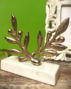 "Elegante diseño de hojas, centro de mesa, escultura decorativa para el hogar, oficina, evento, boda, fiesta, regalo, acento de exhibición" - Product Image 2