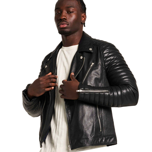 Men's Genuine Leather <b>Canvas</b> <b>Jackets</b> Breathable OEM Waterproof Quick Dry Winter Cowhide Leather High Quality - Product Image 1