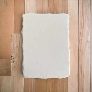 Bán buôn woodfree deckle cạnh cổ điển handmade giấy 150 400 GSM tấm cho văn bản thư pháp in ấn sổ lưu niệm thủ công giấy tờ - Product Image 3